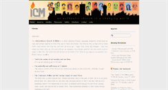Desktop Screenshot of icm-milan.com